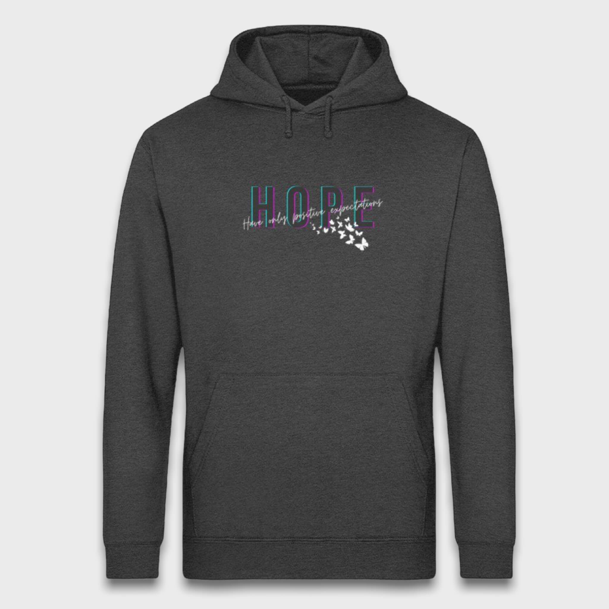 Hope Butterfly Girl - Bio Unisex Hoodie (BASIC)