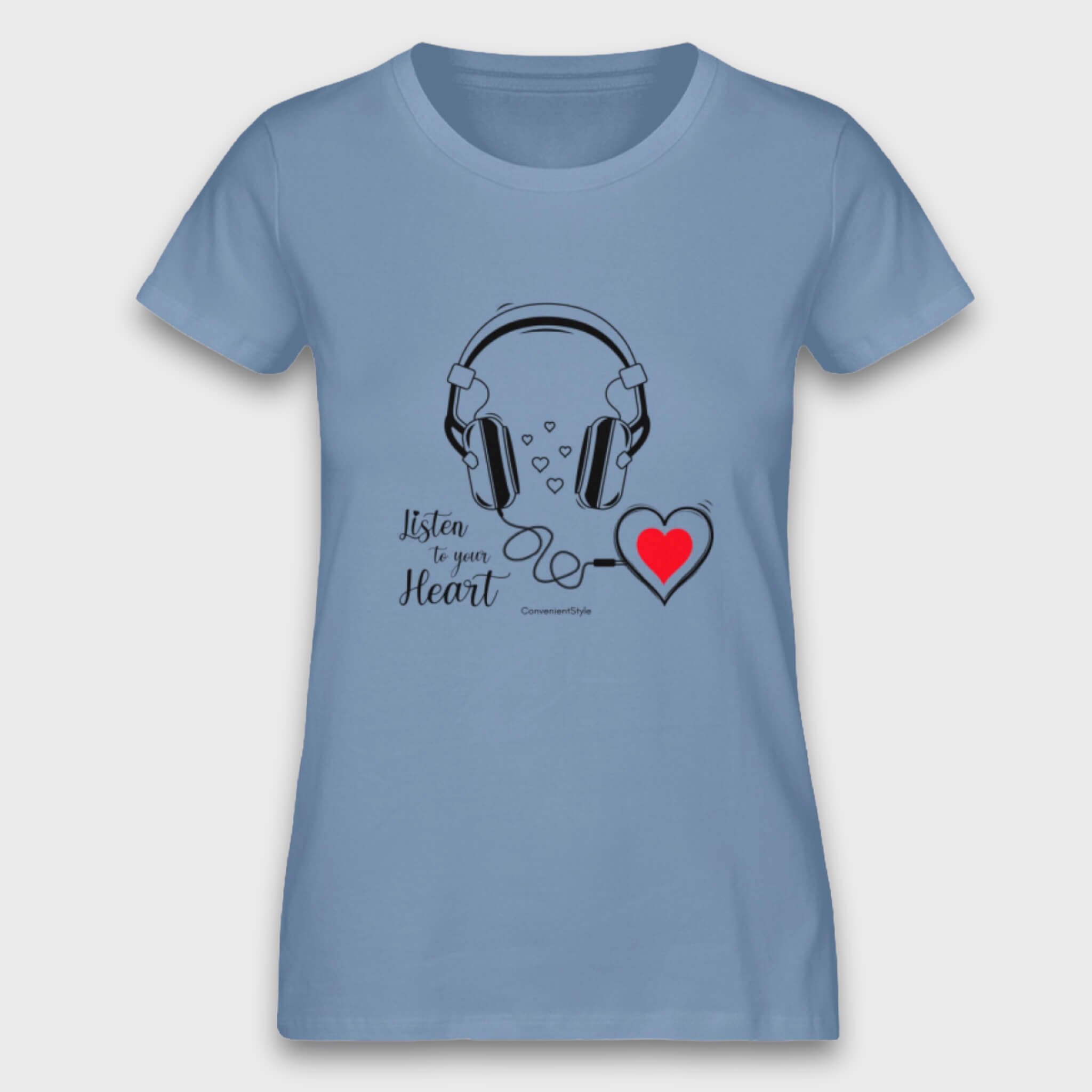 Listen to your Heart - Bio Damen Shirt