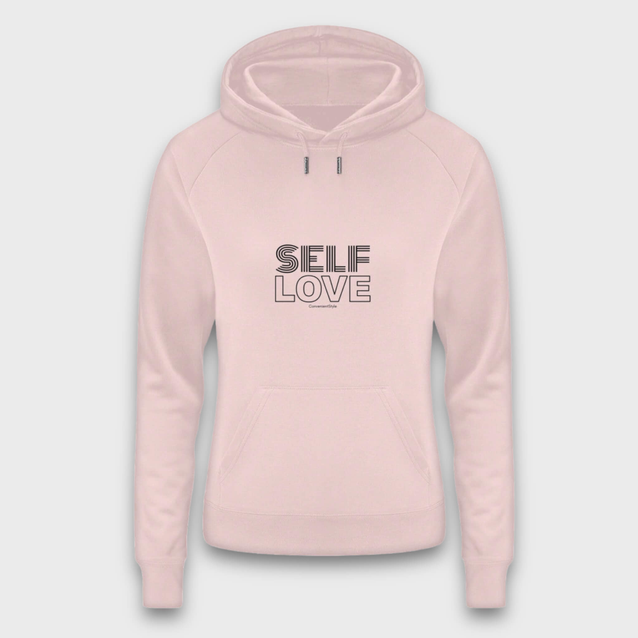 Self Love square - Bio Damen Hoodie