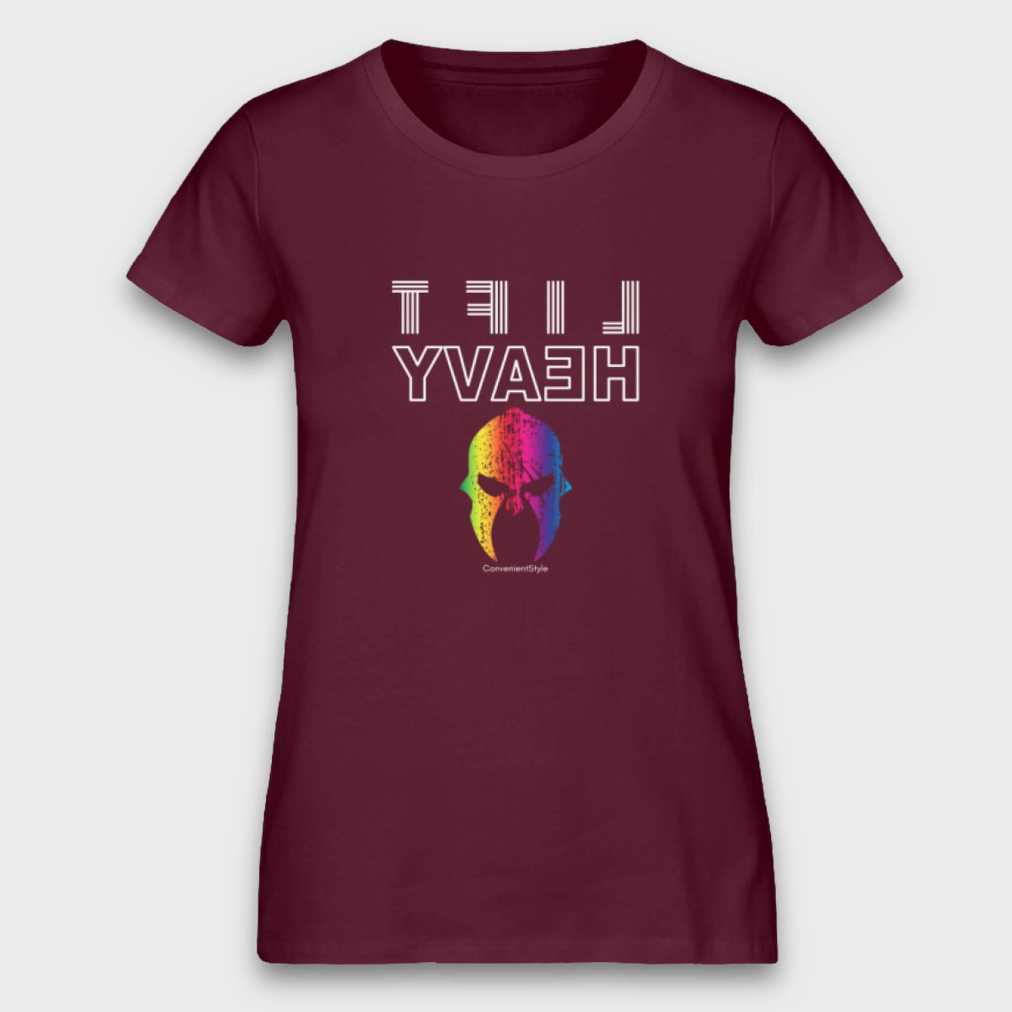 Lift Heavy color - Bio Damen Shirt