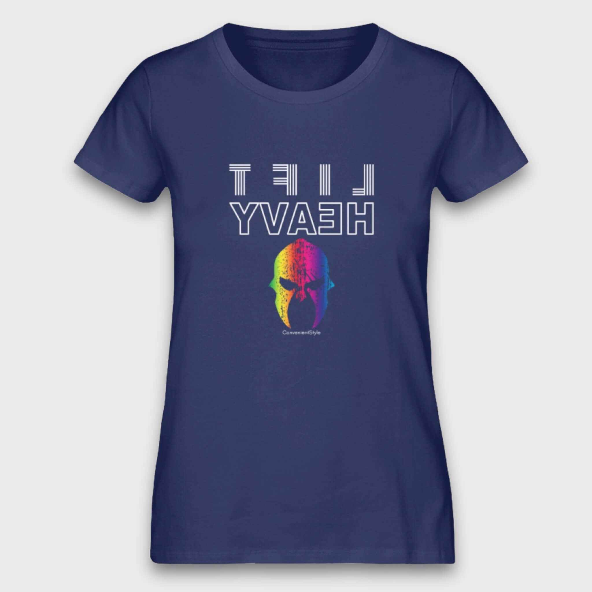 Lift Heavy color - Bio Damen Shirt