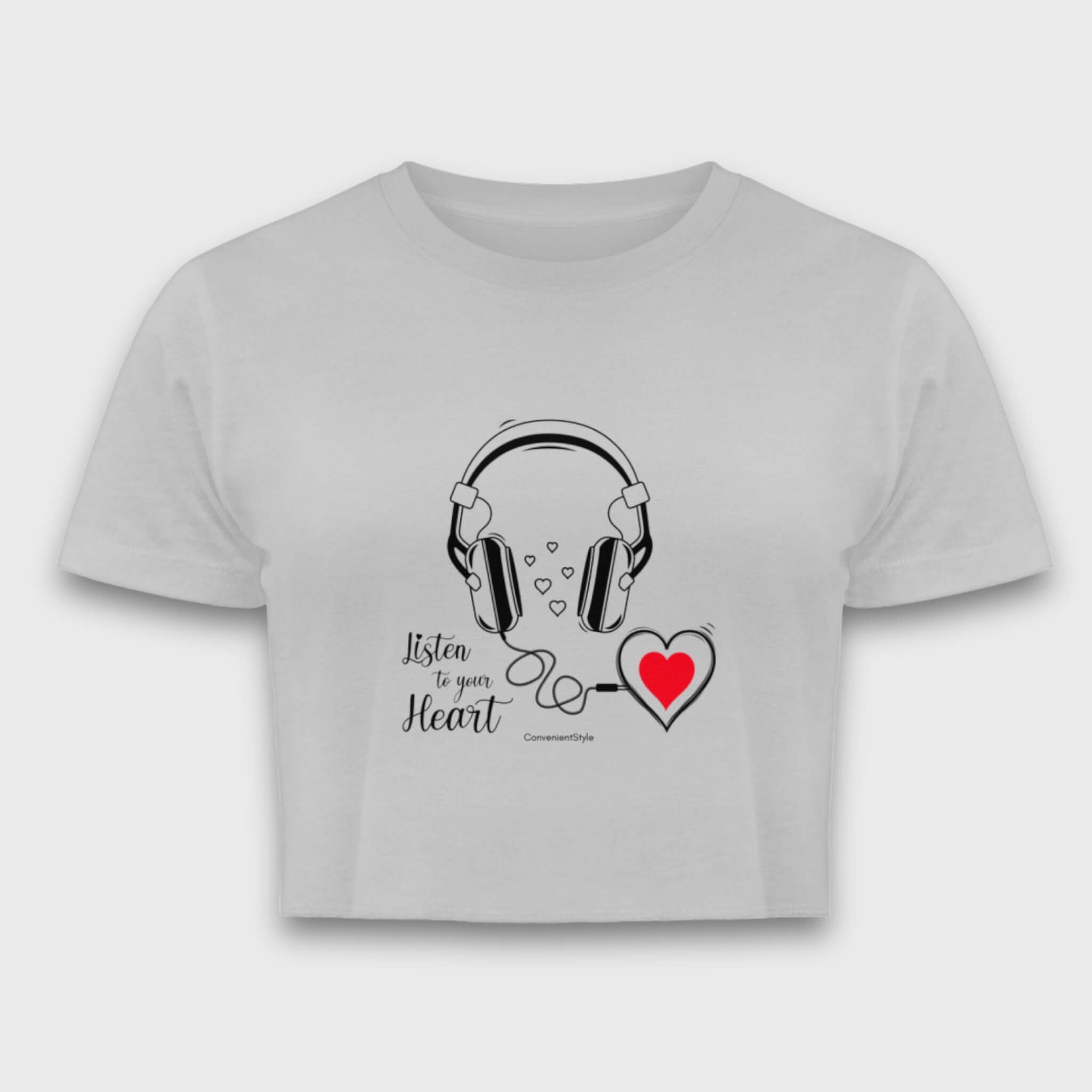 Listen to your Heart - Crop Top