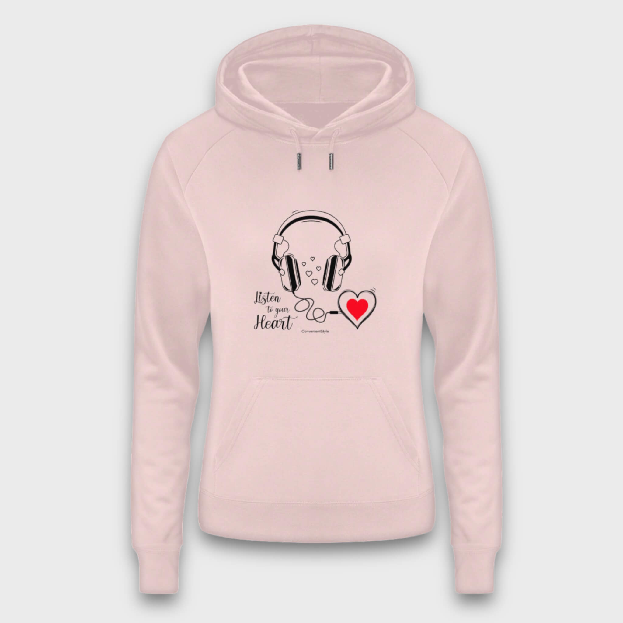 Listen to your Heart - Bio Damen Hoodie