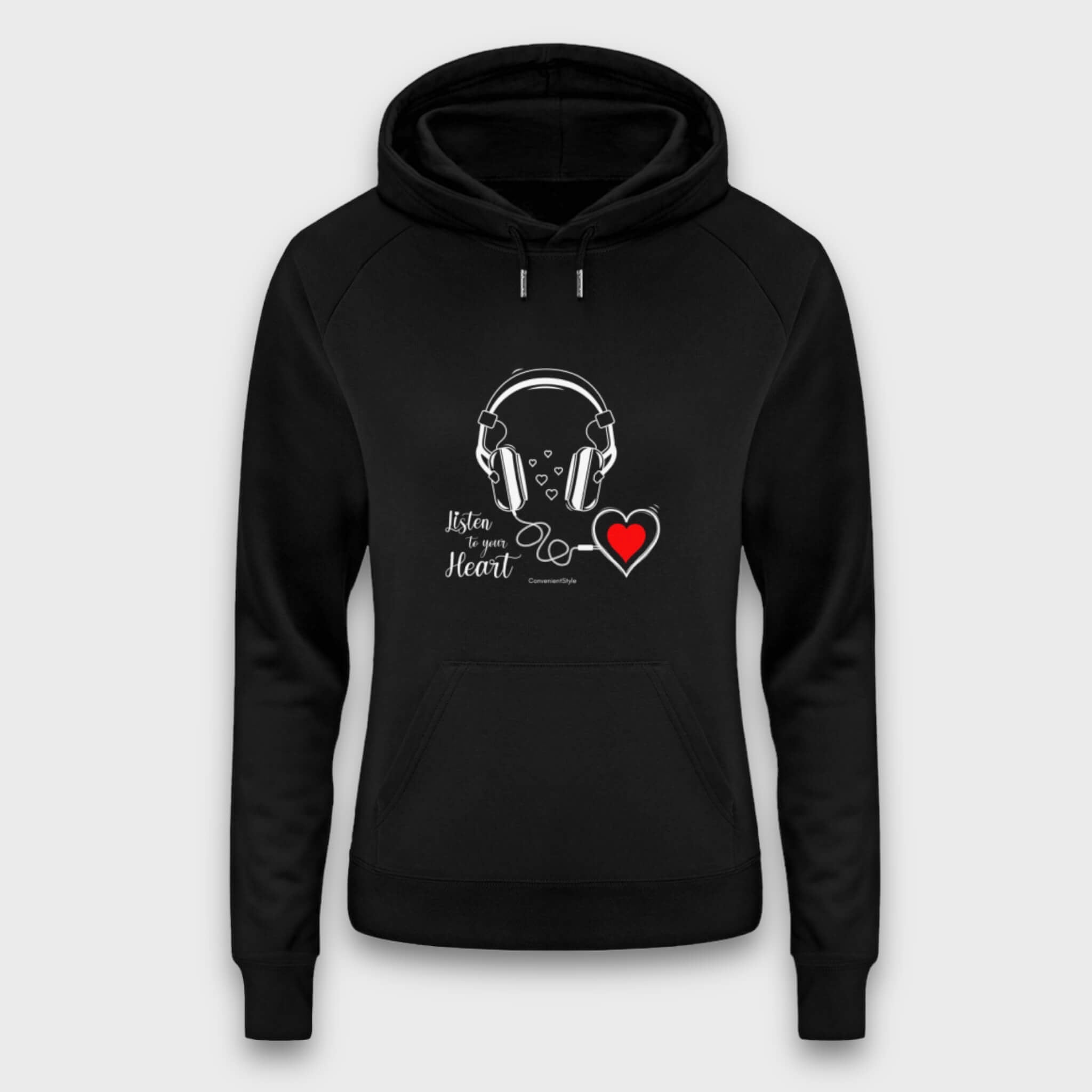 Listen to your Heart - Bio Damen Hoodie