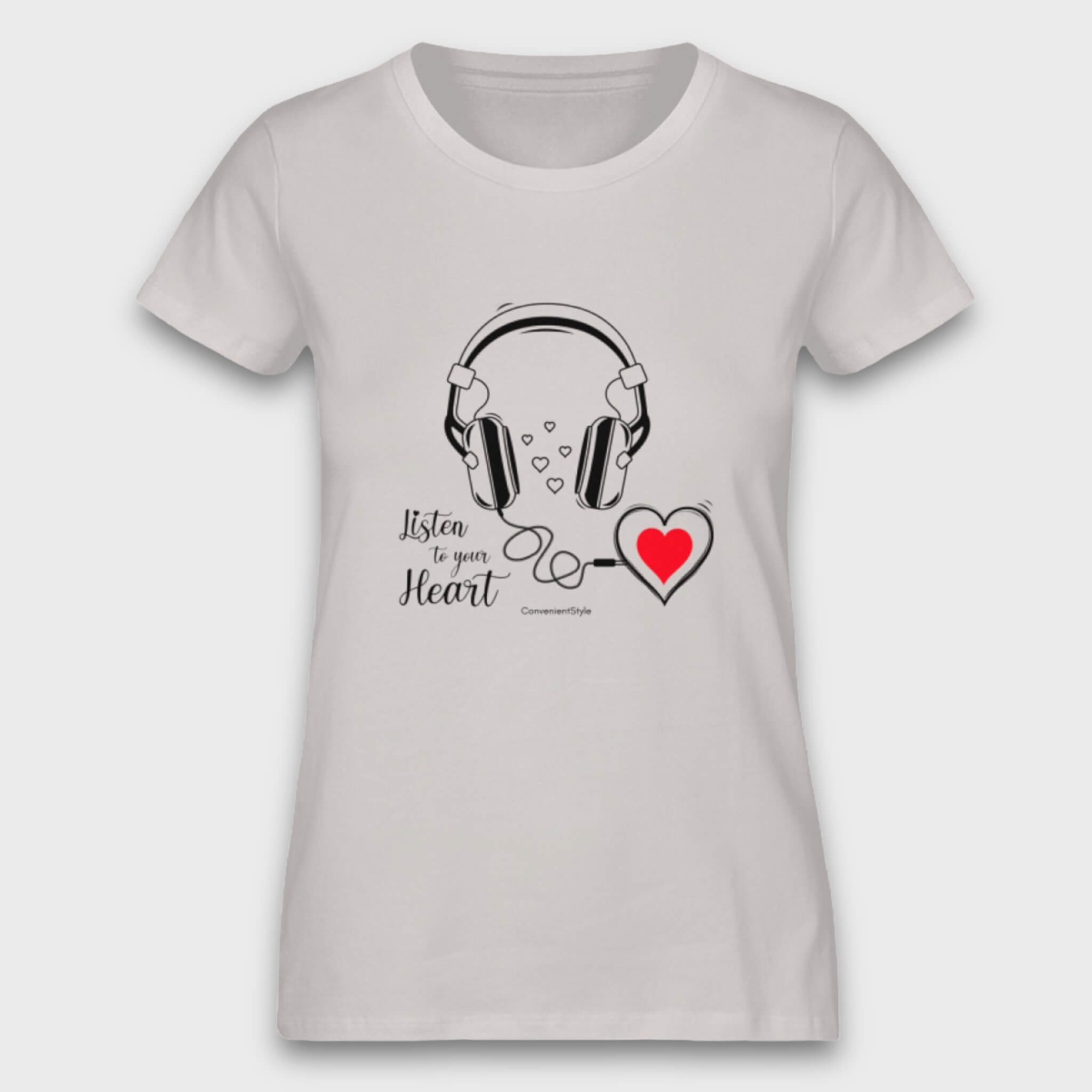 Listen to your Heart - Bio Damen Shirt