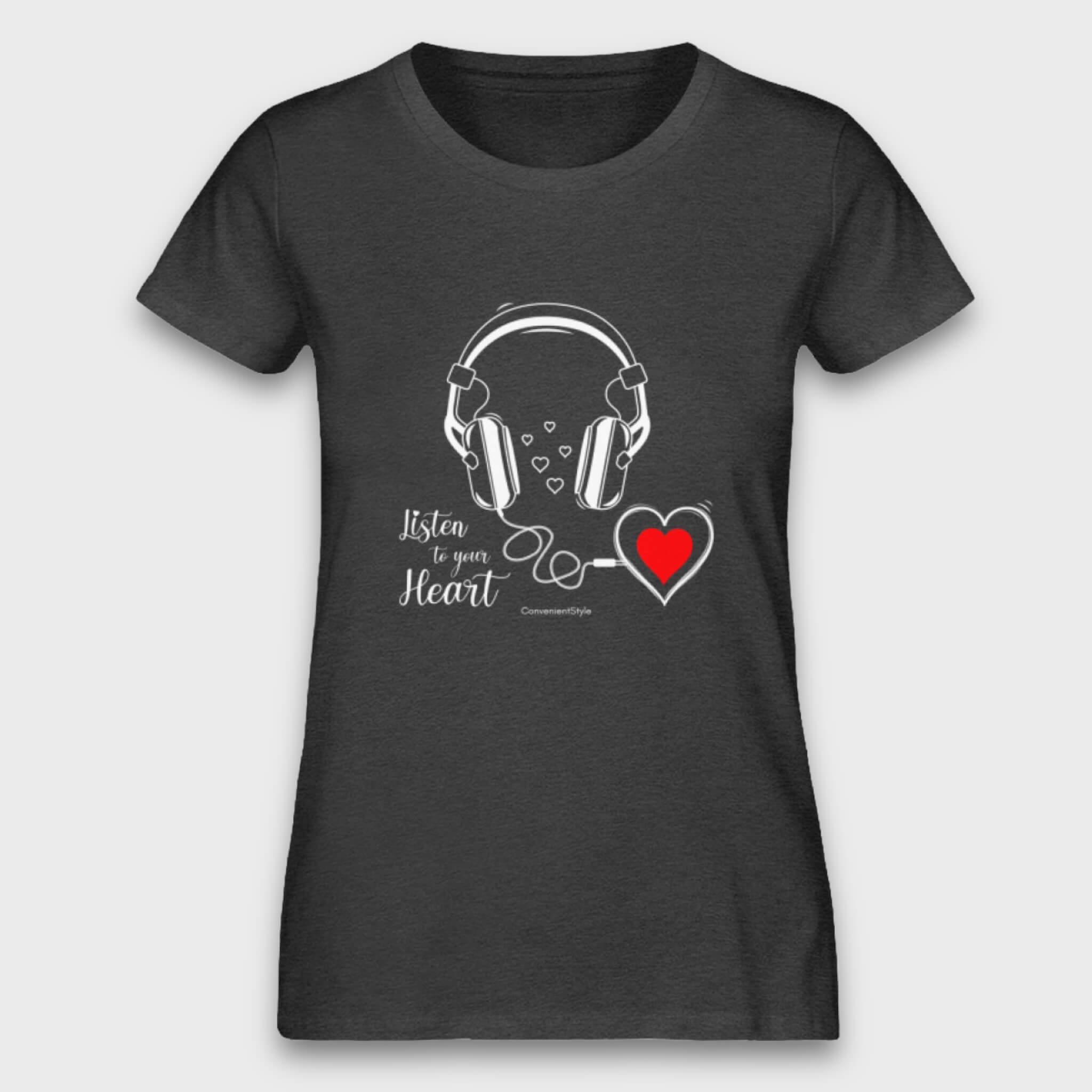 Listen to your Heart - Bio Damen Shirt
