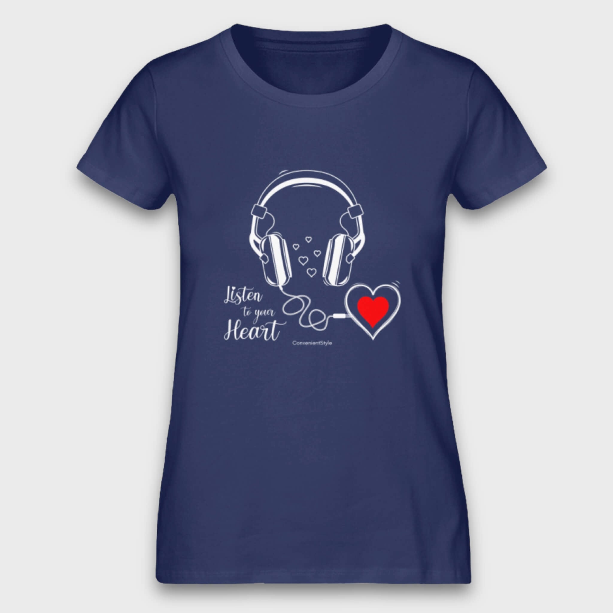 Listen to your Heart - Bio Damen Shirt