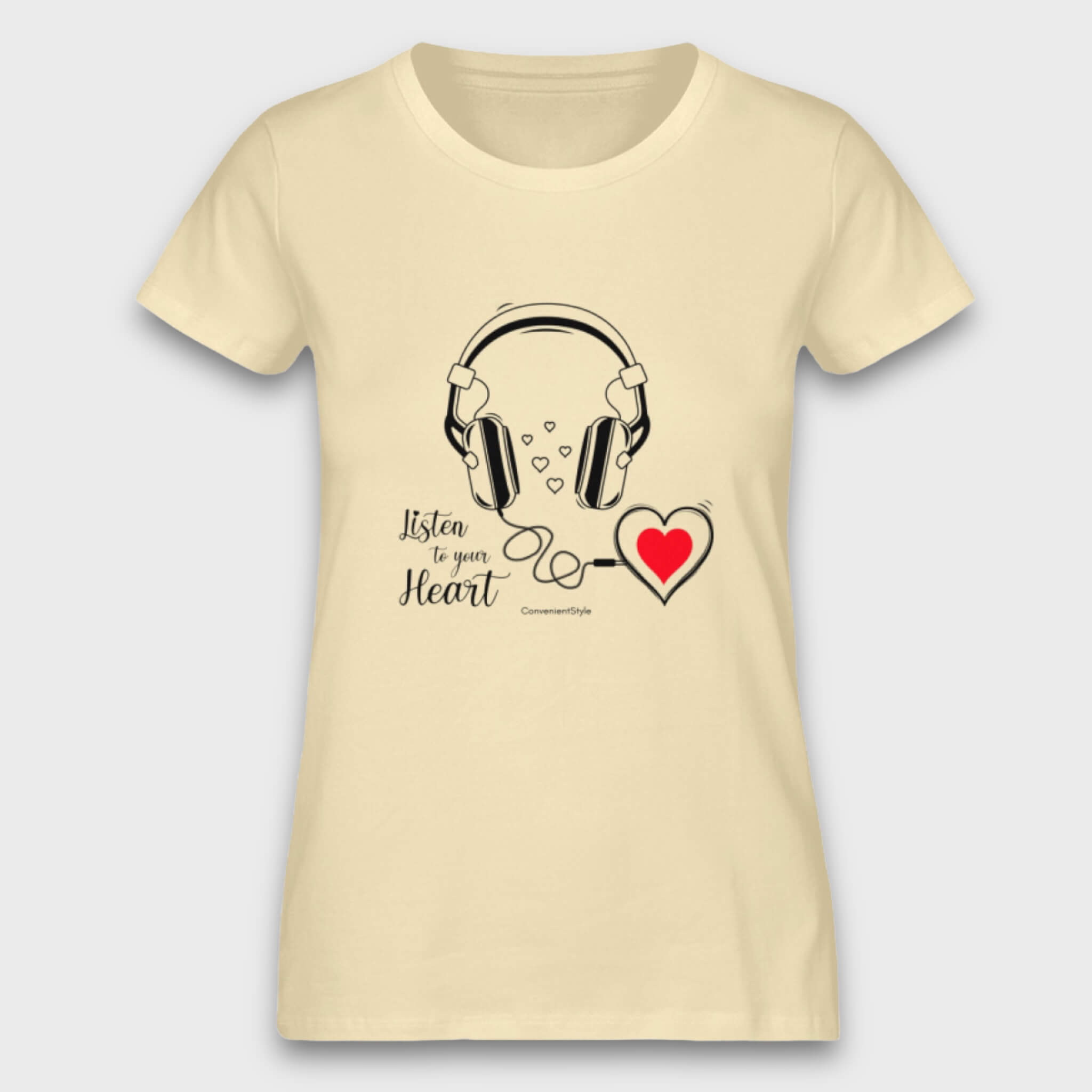 Listen to your Heart - Bio Damen Shirt