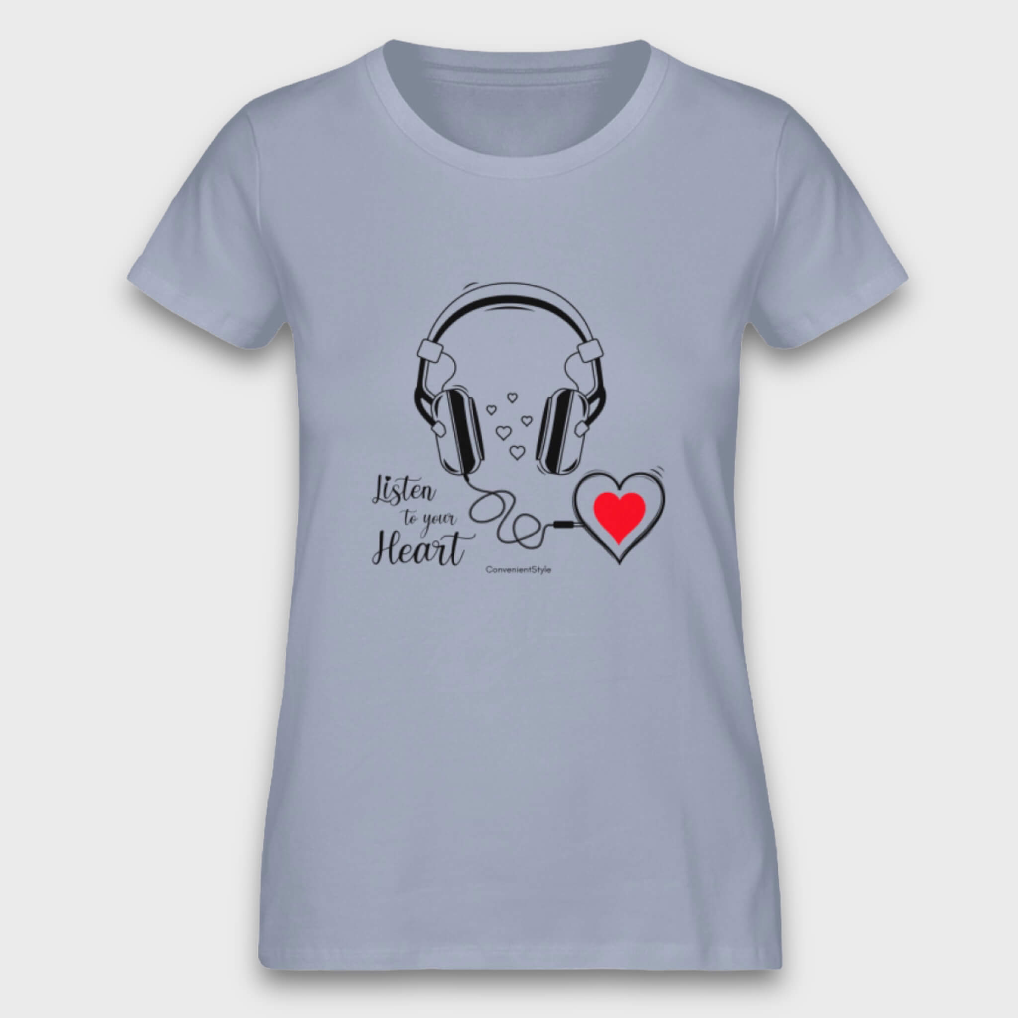 Listen to your Heart - Bio Damen Shirt