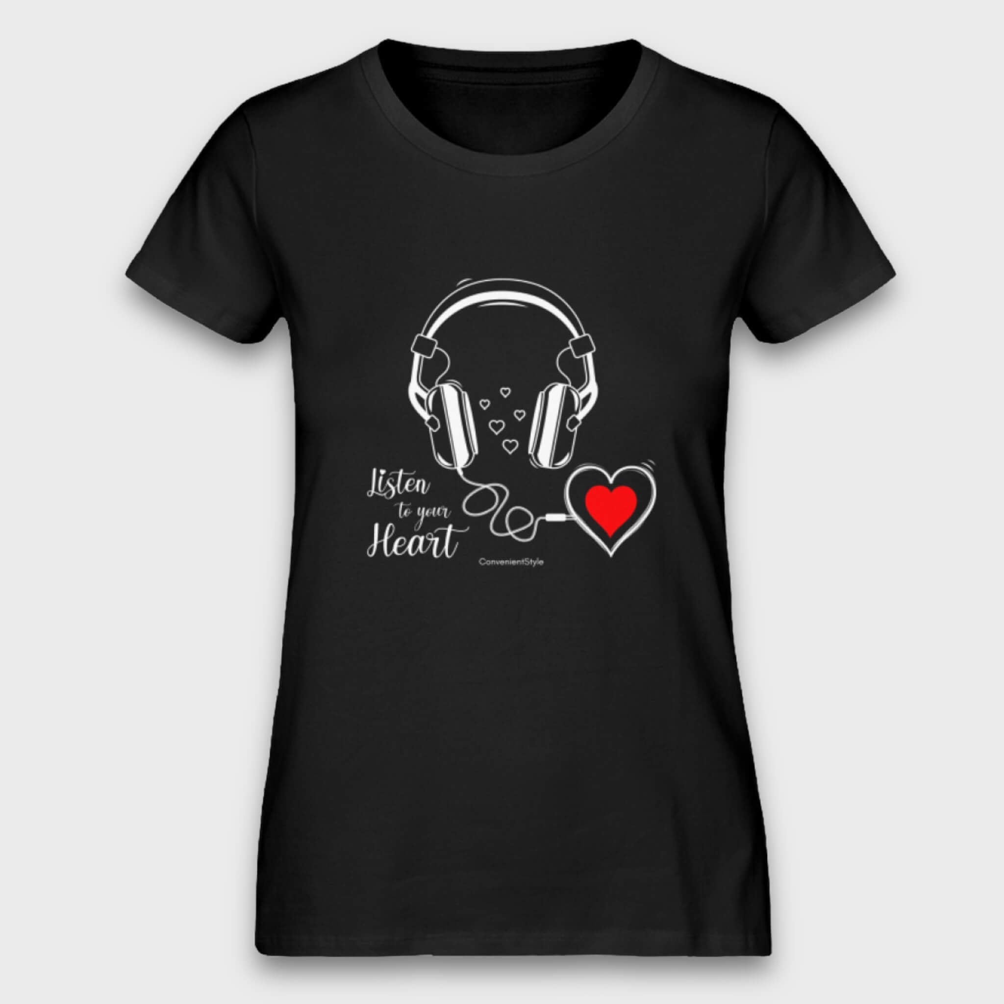 Listen to your Heart - Bio Damen Shirt