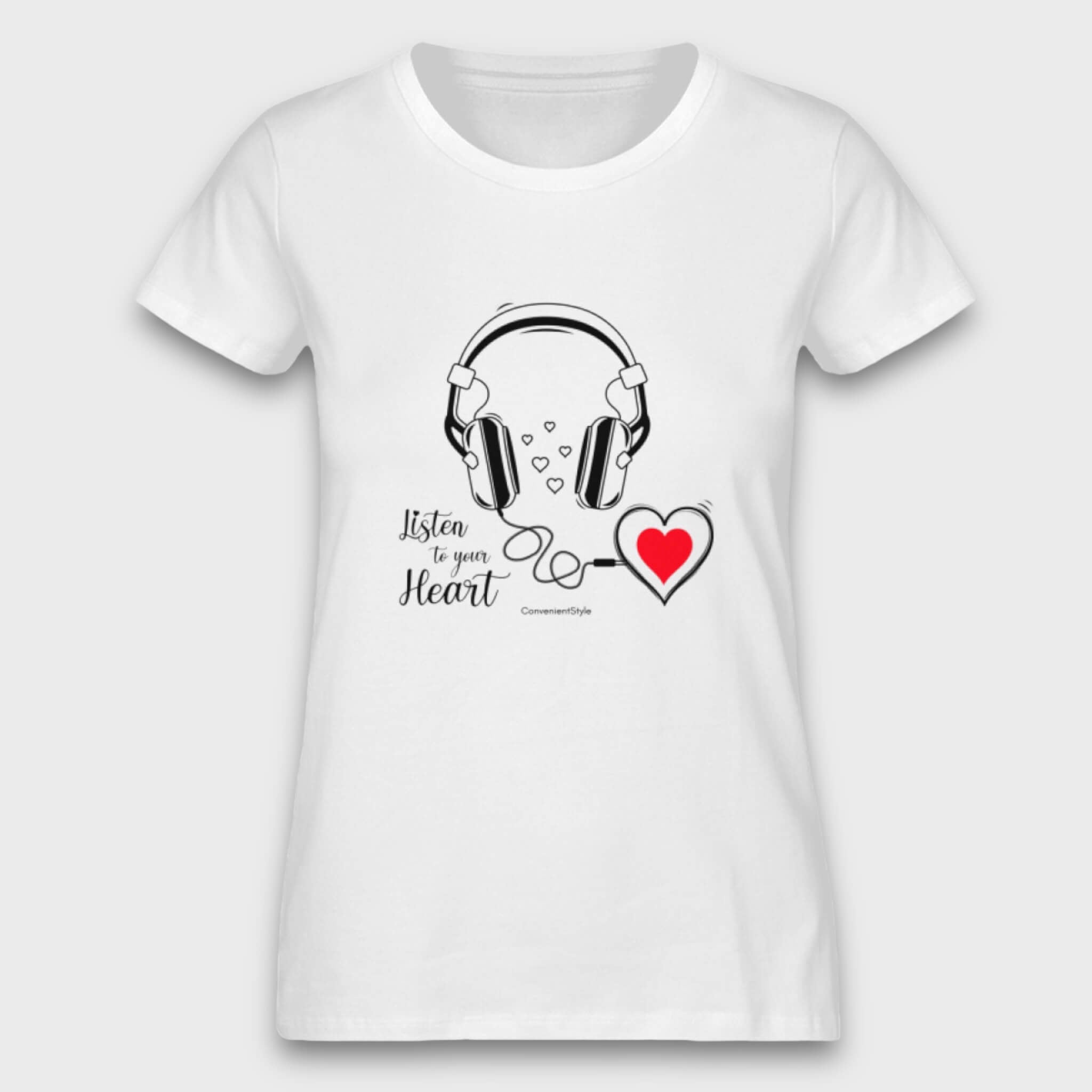 Listen to your Heart - Bio Damen Shirt