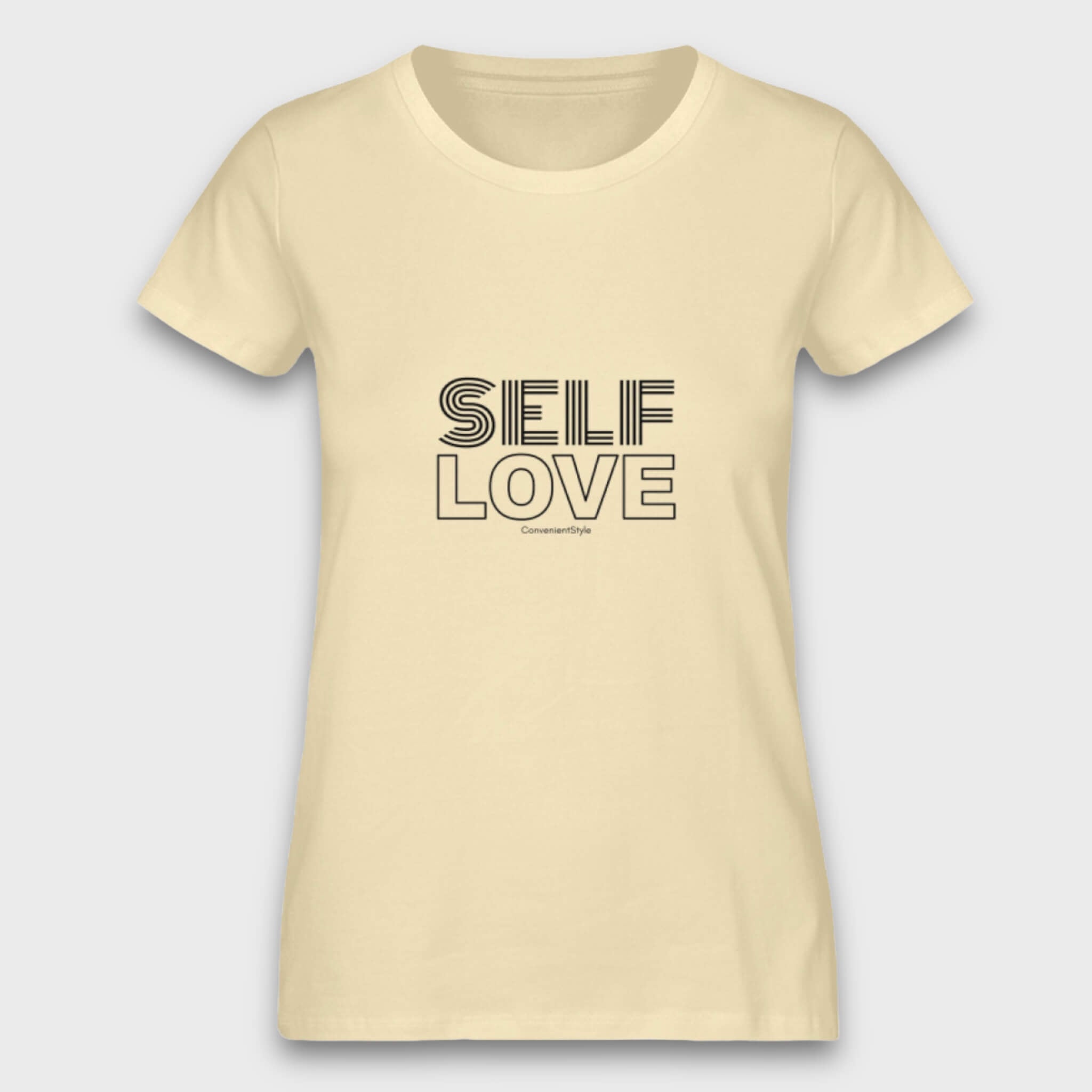 Self Love square - Bio Damen Shirt